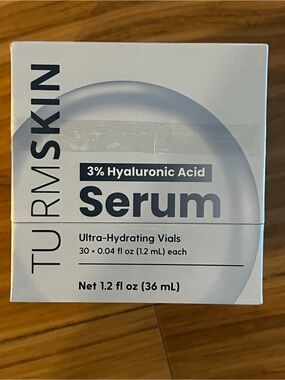 TURM Skin 3% Hyaluronic Acid Serum - Hydrating Vials (White)